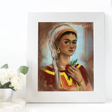 Load image into Gallery viewer, MARY - SMALL or MED Archival Giclee Art Print