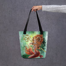 Load image into Gallery viewer, Aries Mermaid Tote Bag