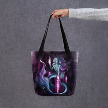 Load image into Gallery viewer, Scorpio Mermaid Tote Bag