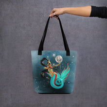 Load image into Gallery viewer, Sagittarius Mermaid Tote Bag