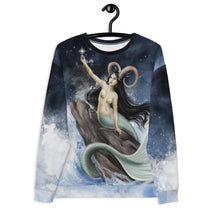 Load image into Gallery viewer, Capricorn Mermaid Sweatshirt - Unisex