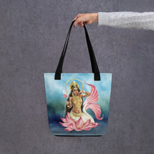 Load image into Gallery viewer, Cancer Mermaid Tote Bag