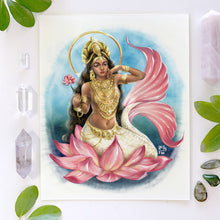 Load image into Gallery viewer, Cancer Mermaid Tote Bag