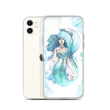 Load image into Gallery viewer, Teal Mermaid iPhone Case