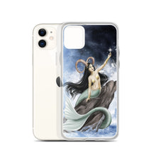 Load image into Gallery viewer, Capricorn Mermaid iPhone Case