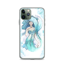 Load image into Gallery viewer, Teal Mermaid iPhone Case