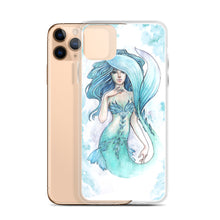 Load image into Gallery viewer, Teal Mermaid iPhone Case