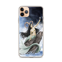 Load image into Gallery viewer, Capricorn Mermaid iPhone Case