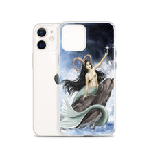 Load image into Gallery viewer, Capricorn Mermaid iPhone Case