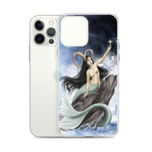 Load image into Gallery viewer, Capricorn Mermaid iPhone Case