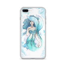 Load image into Gallery viewer, Teal Mermaid iPhone Case