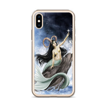 Load image into Gallery viewer, Capricorn Mermaid iPhone Case