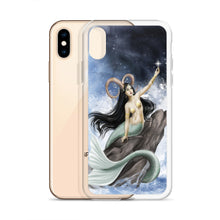 Load image into Gallery viewer, Capricorn Mermaid iPhone Case