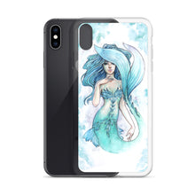 Load image into Gallery viewer, Teal Mermaid iPhone Case