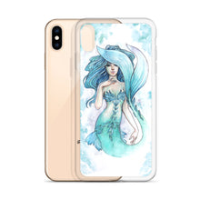 Load image into Gallery viewer, Teal Mermaid iPhone Case