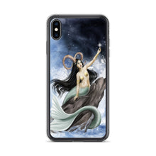 Load image into Gallery viewer, Capricorn Mermaid iPhone Case