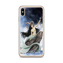 Load image into Gallery viewer, Capricorn Mermaid iPhone Case