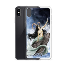 Load image into Gallery viewer, Capricorn Mermaid iPhone Case
