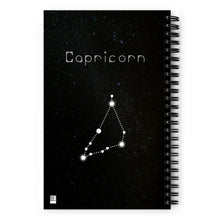 Load image into Gallery viewer, Capricorn Mermaid Spiral Notebook - Dot Journal