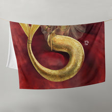 Load image into Gallery viewer, Leo Mermaid Throw Blanket