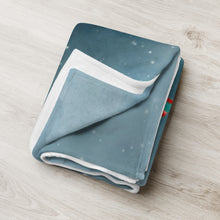 Load image into Gallery viewer, Sagittarius Mermaid Throw Blanket