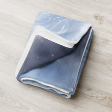 Load image into Gallery viewer, Capricorn Mermaid Throw Blanket