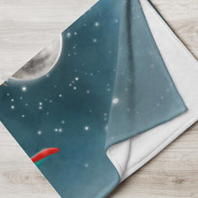 Load image into Gallery viewer, Sagittarius Mermaid Throw Blanket