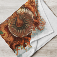 Load image into Gallery viewer, Aries Mermaid Throw Blanket