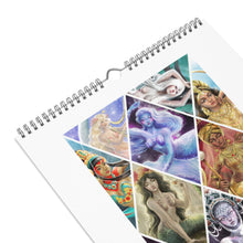 Load image into Gallery viewer, Zodiac Mermaid Jumbo Wall Calendar 11x17
