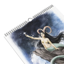 Load image into Gallery viewer, Zodiac Mermaid Jumbo Wall Calendar 11x17
