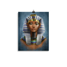 Load image into Gallery viewer, Hatshepsut Woman Pharaoh of Egypt Art Print - Matte Giclee
