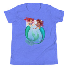 Load image into Gallery viewer, Two Ariels with Dinglehopper LIMITED EDITION  Youth Short Sleeve T-Shirt
