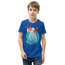 Load image into Gallery viewer, Two Ariels with Dinglehopper LIMITED EDITION  Youth Short Sleeve T-Shirt
