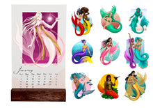 Load image into Gallery viewer, All new mermaid calendar
