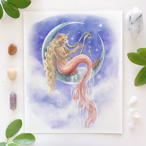 AQUARIUS - Zodiac Mermaid