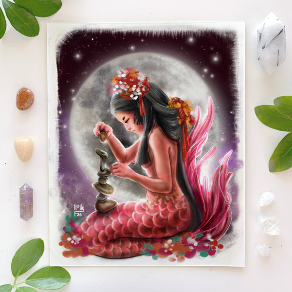 LIBRA - Zodiac Mermaid