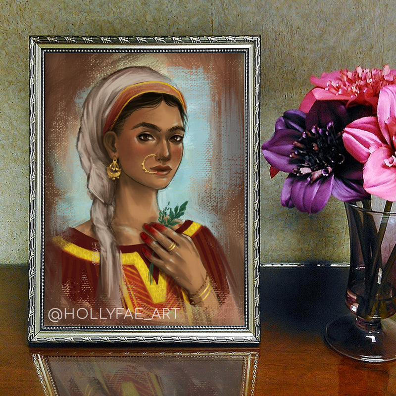 MARY - SMALL or MED Archival Giclee Art Print