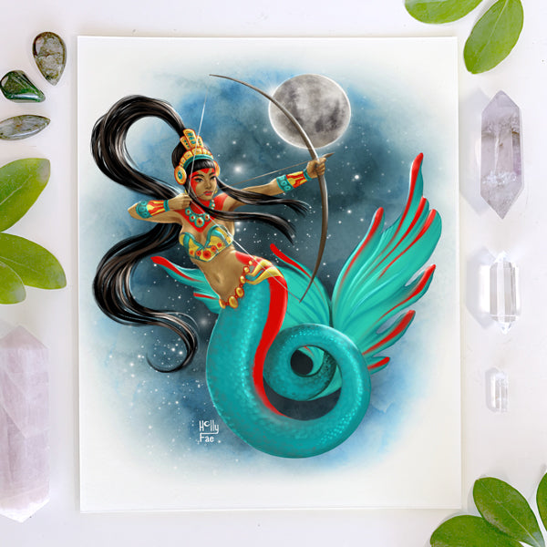 SAGITTARIUS - Zodiac Mermaid