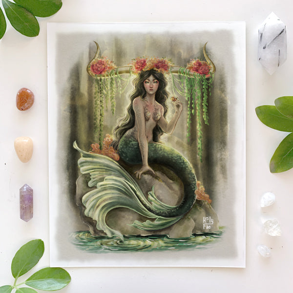TAURUS - Zodiac Mermaid