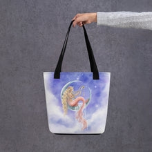 Load image into Gallery viewer, Aquarius Mermaid Tote Bag
