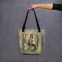 Load image into Gallery viewer, Taurus Mermaid Tote Bag
