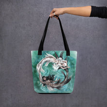 Load image into Gallery viewer, Gemini Mermaid Tote Bag
