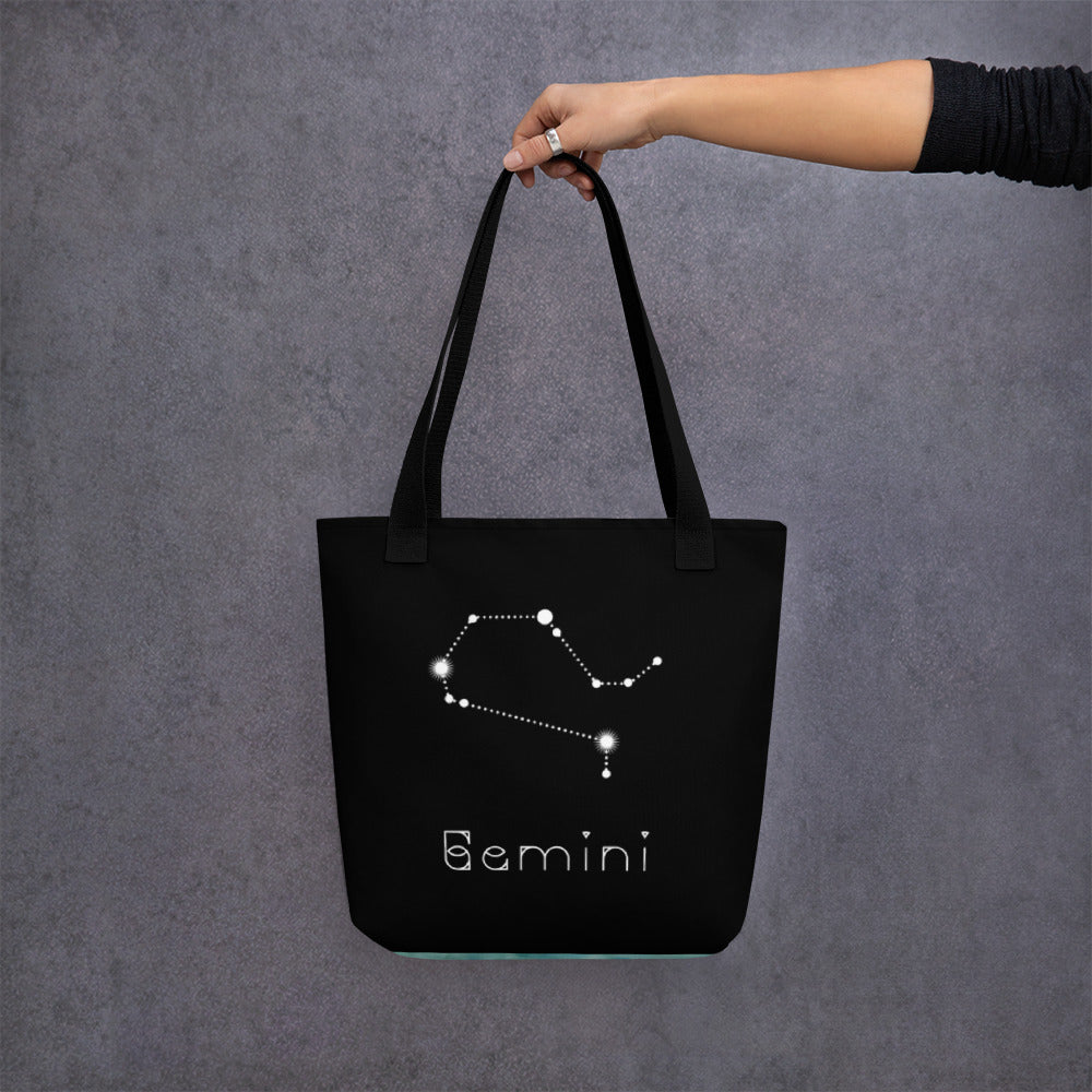 Gemini Mermaid Tote Bag