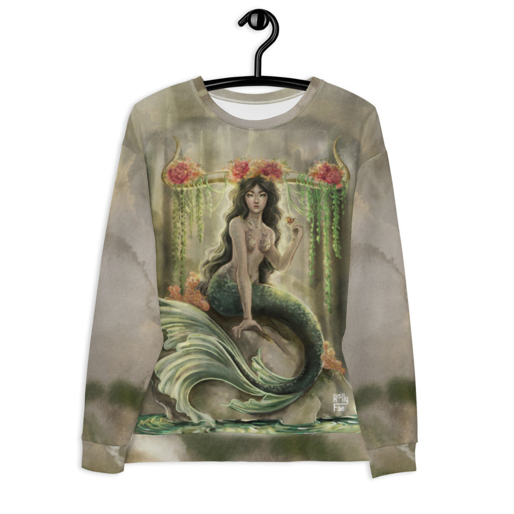 Taurus Mermaid Sweatshirt - Unisex