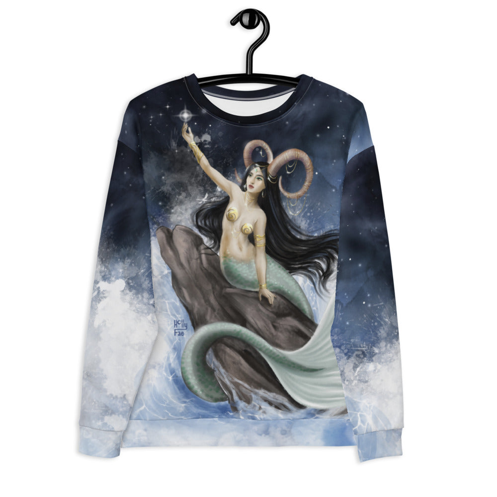 Capricorn Mermaid Sweatshirt - Unisex