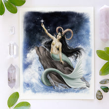 Load image into Gallery viewer, Capricorn Mermaid Tote bag
