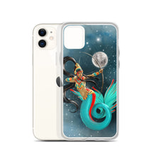 Load image into Gallery viewer, Sagittarius Mermaid iPhone Case
