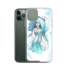 Load image into Gallery viewer, Teal Mermaid iPhone Case
