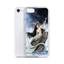 Load image into Gallery viewer, Capricorn Mermaid iPhone Case
