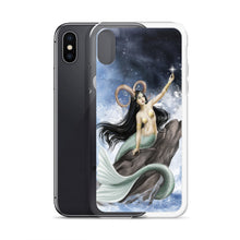 Load image into Gallery viewer, Capricorn Mermaid iPhone Case
